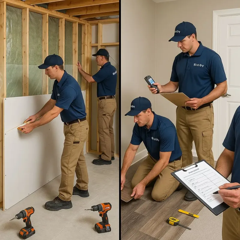 Repairs and Reconstruction process in Ashland, AL