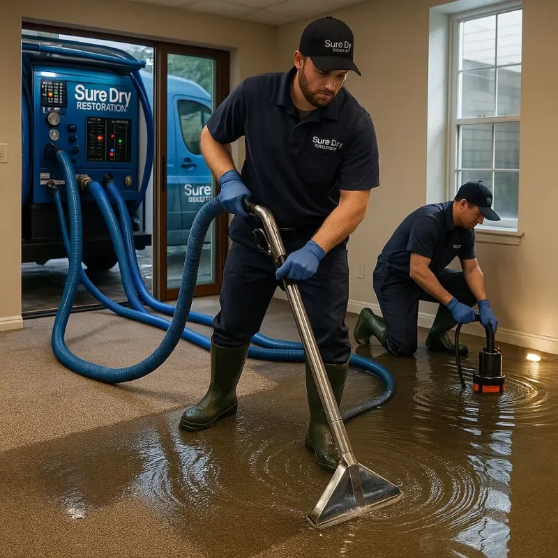 Water Extraction and Removal process in Ashland, AL